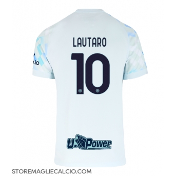 Inter Milan Lautaro Martinez #10 Maglia Gara Trasferta Repliche 2025-26